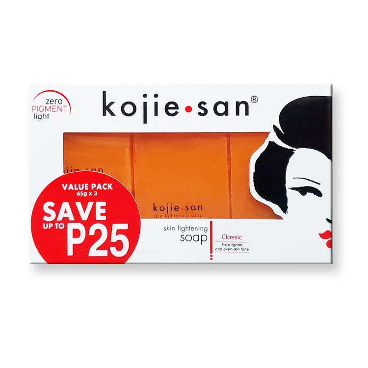 Kojiesan Skin Lightening Classic Soap 65g x 3
